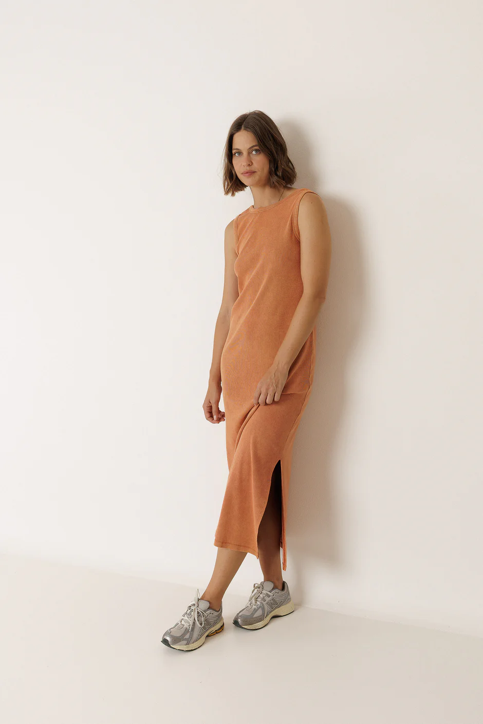 COTTON MAXI DRESS MELOCOTON - Image 3