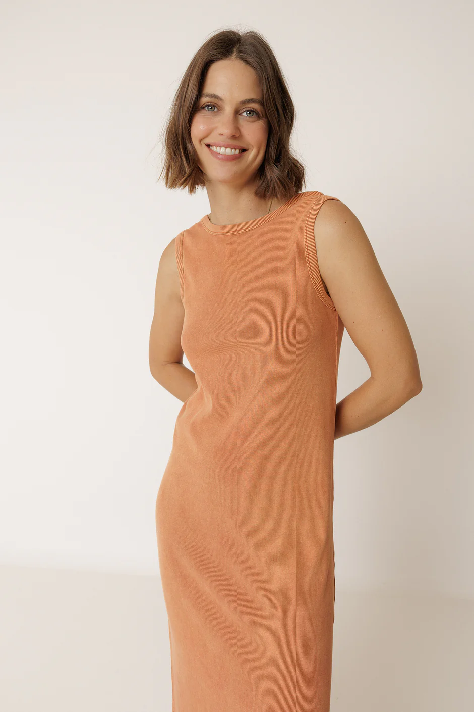 COTTON MAXI DRESS MELOCOTON - Image 5