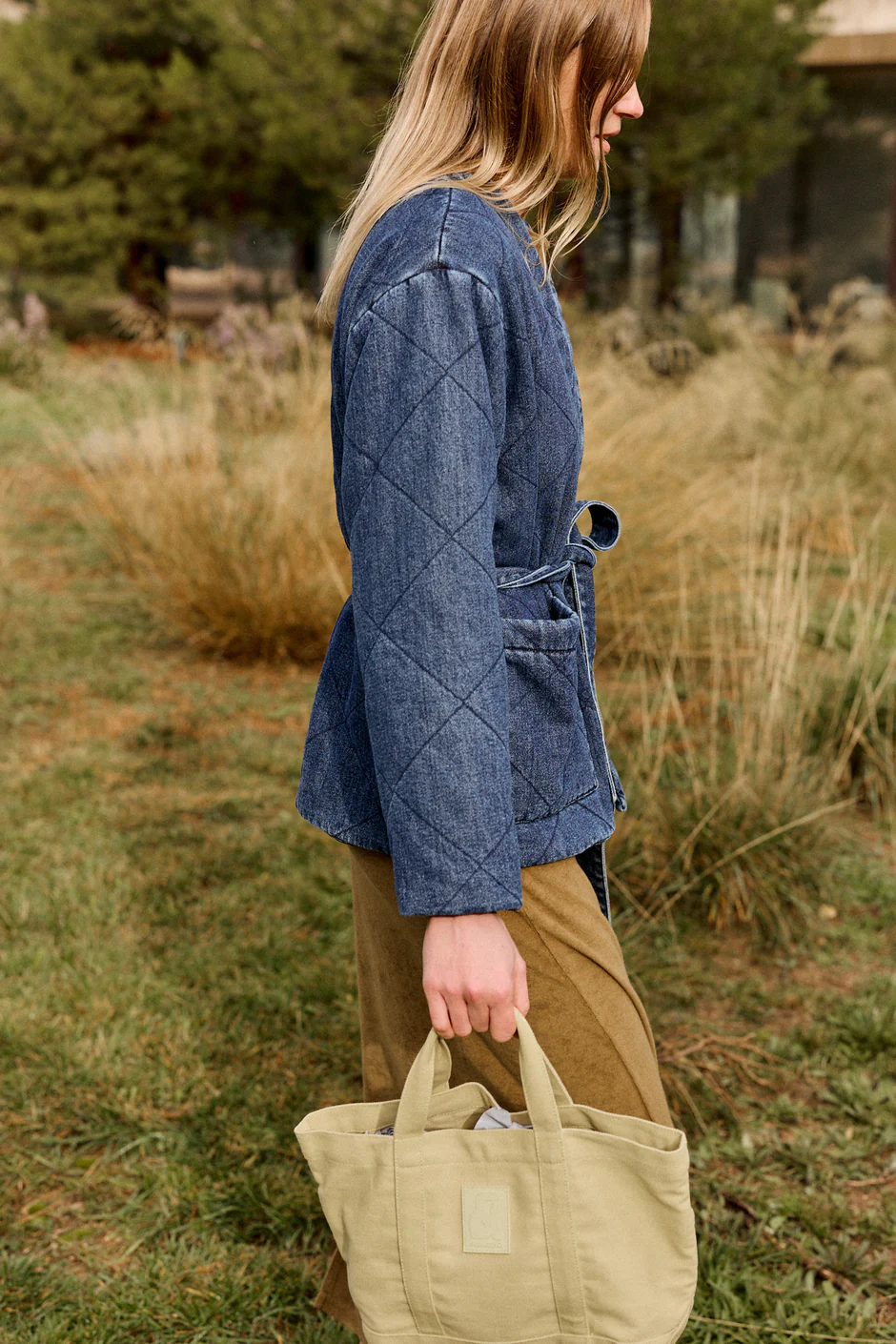 QUILTED KIMONO JACKET - Image 2