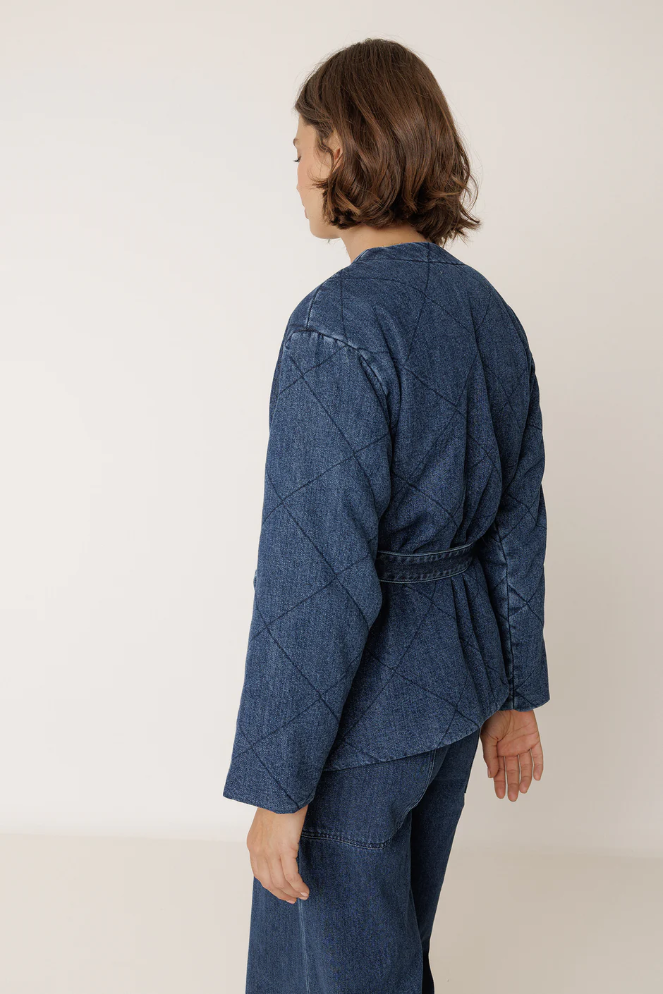 QUILTED KIMONO JACKET - Image 4