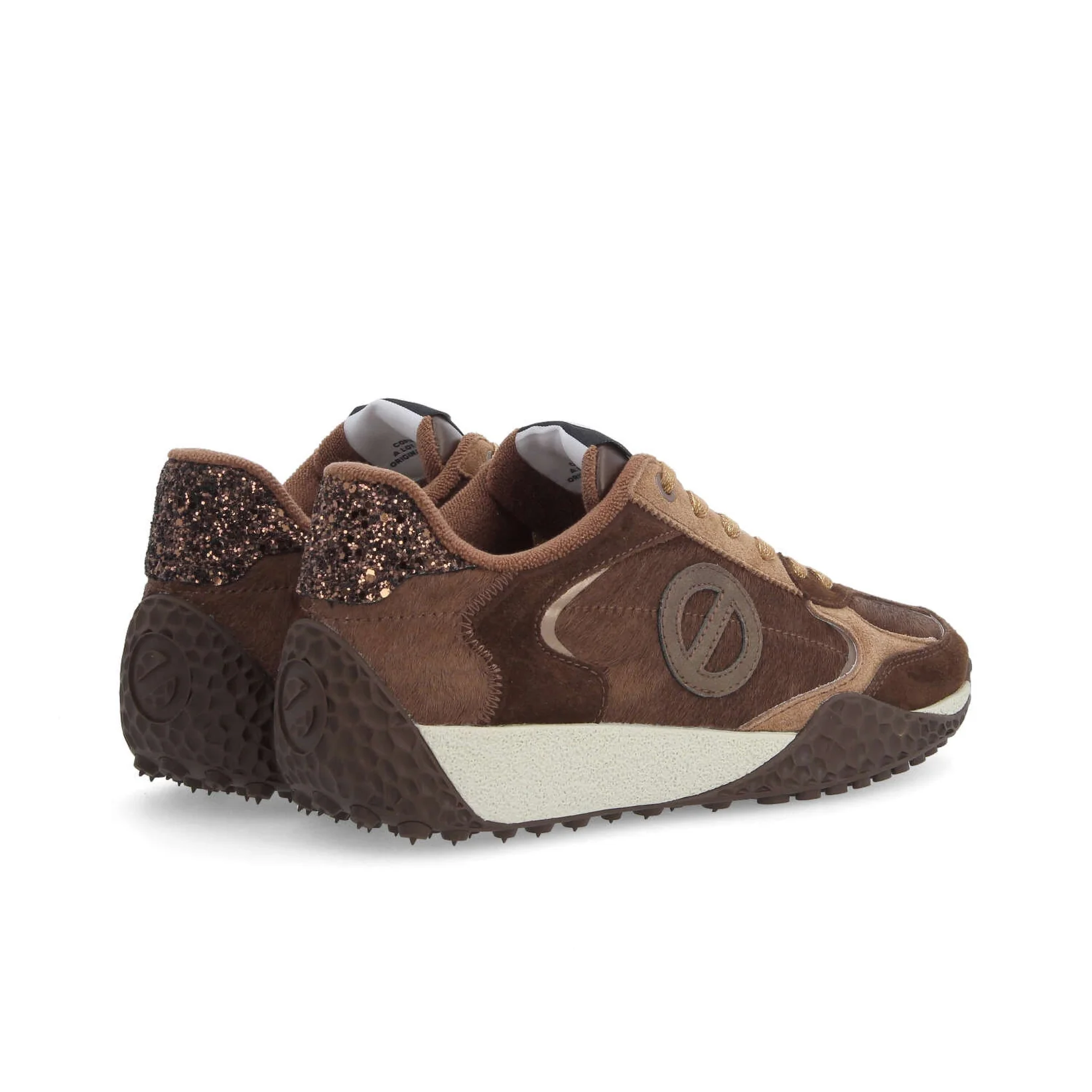Nø Name Kate Sneaker nahast vabaajajalatsid pruunid - Wavau