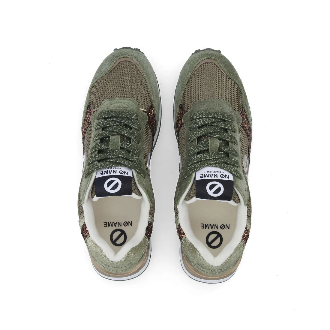 Nø Name Tova Runner vabaajajalatsid khaki - Wavau